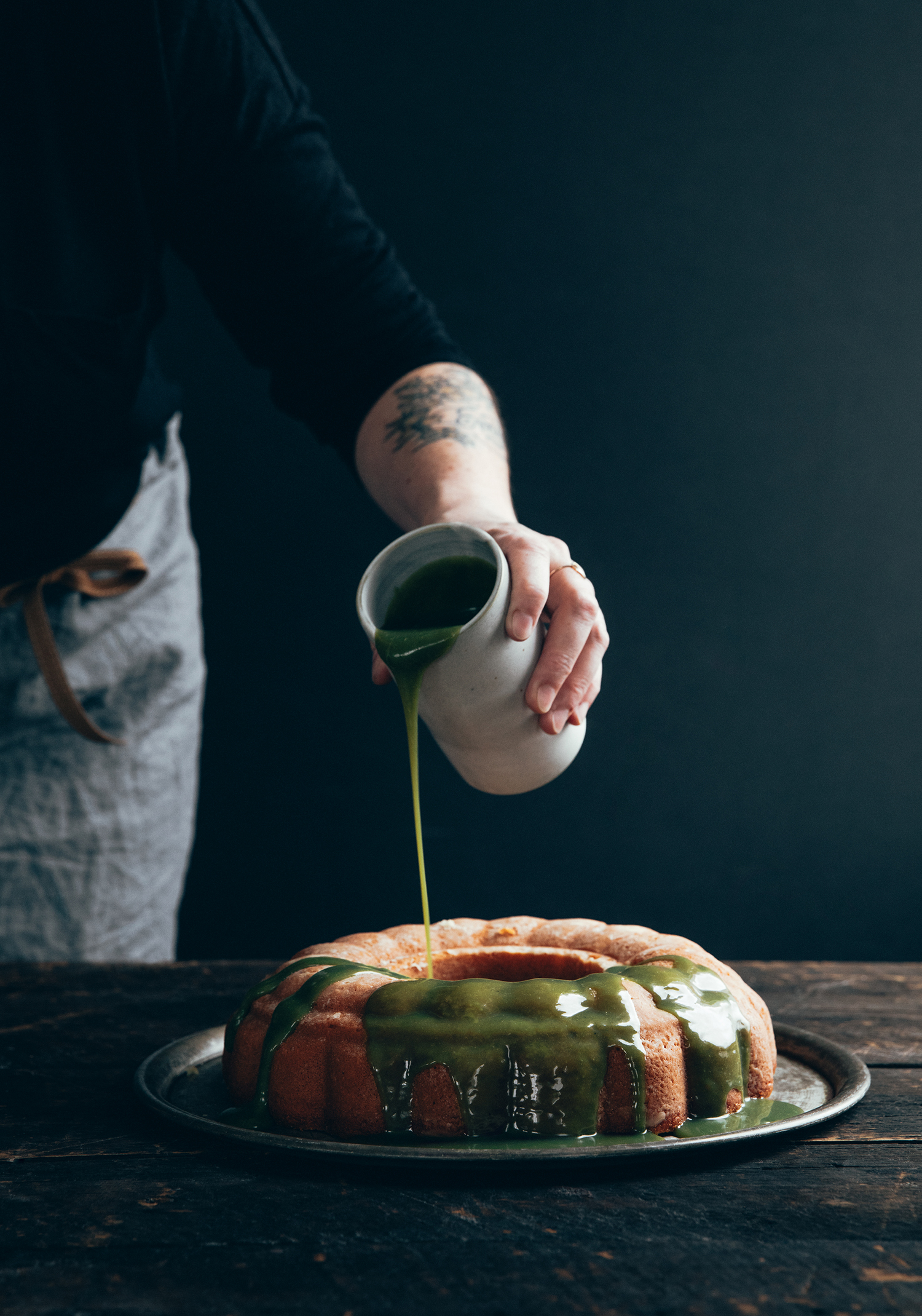 White Chocolate Matcha Ganache Trois Fois Par Jour